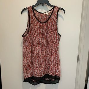 Dressy sleeveless top